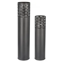 Set lanterne Acciaio 2 pz KALYN Antracite 0723913 - immagine 1