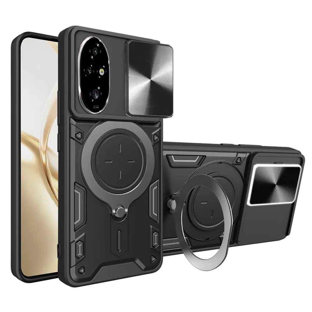 Custodia per Honor 200 Pro, Techsuit, CamGuard Pro, Nera - immagine 1