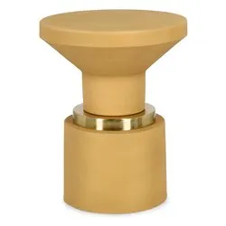 MUDIT Tavolino Ocra (35cm) - immagine 1