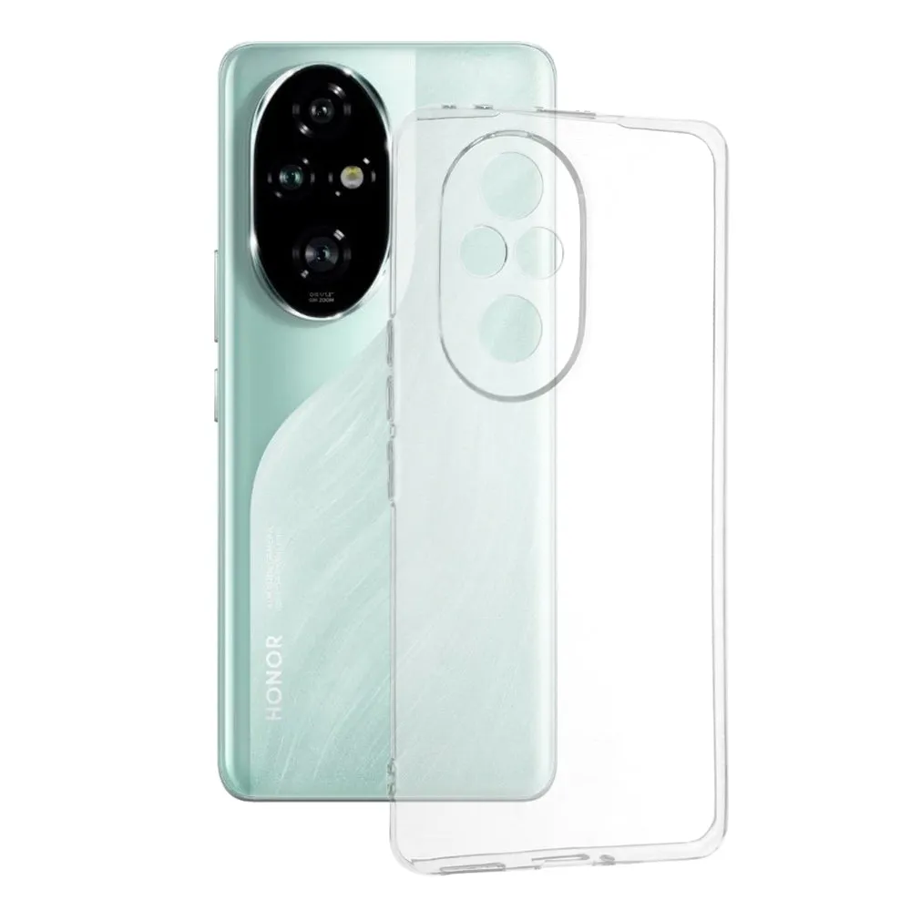 Custodia per Honor 200 Pro, Techsuit, Chiara, Trasparente - immagine 1