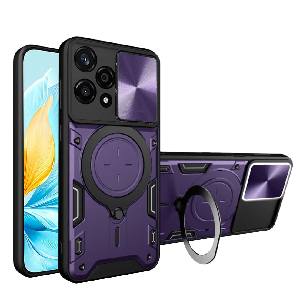Custodia per Honor 200 Lite, Techsuit, CamGuard Pro, Viola - immagine 1
