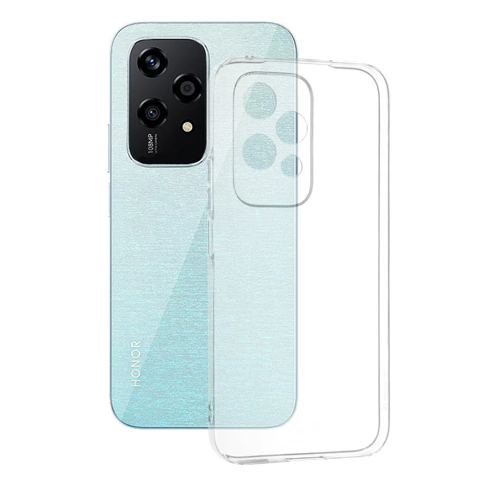 Custodia per Honor 200 Lite, Techsuit, Chiara, Trasparente - immagine 1