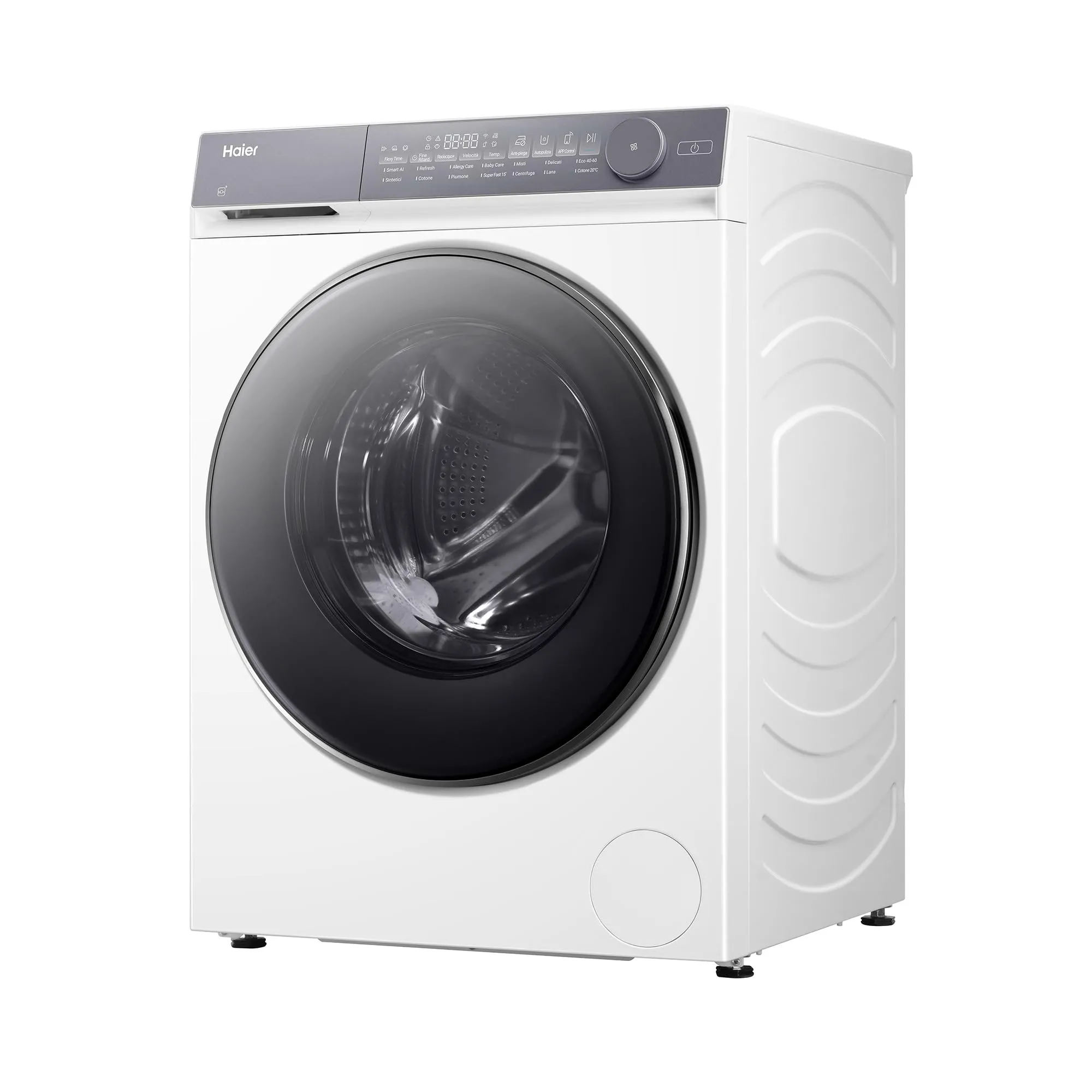 Haier X Serie 7 Lavatrice Slim 8 kg, Libera Installazione, Carica Frontale, Classe A-25%, 1400 Giri, Motore Direct Motion, Wi-Fi, hOn, 60 x 50 x 85 cm, Antracite Starry Silver - HW80-B14367GTUIT - immagine 10