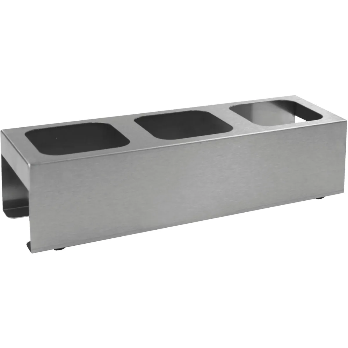 Schneider Supporto quadrato per dispenser; 40x13x10 cm (LxLxH); acciaio inox - immagine 1