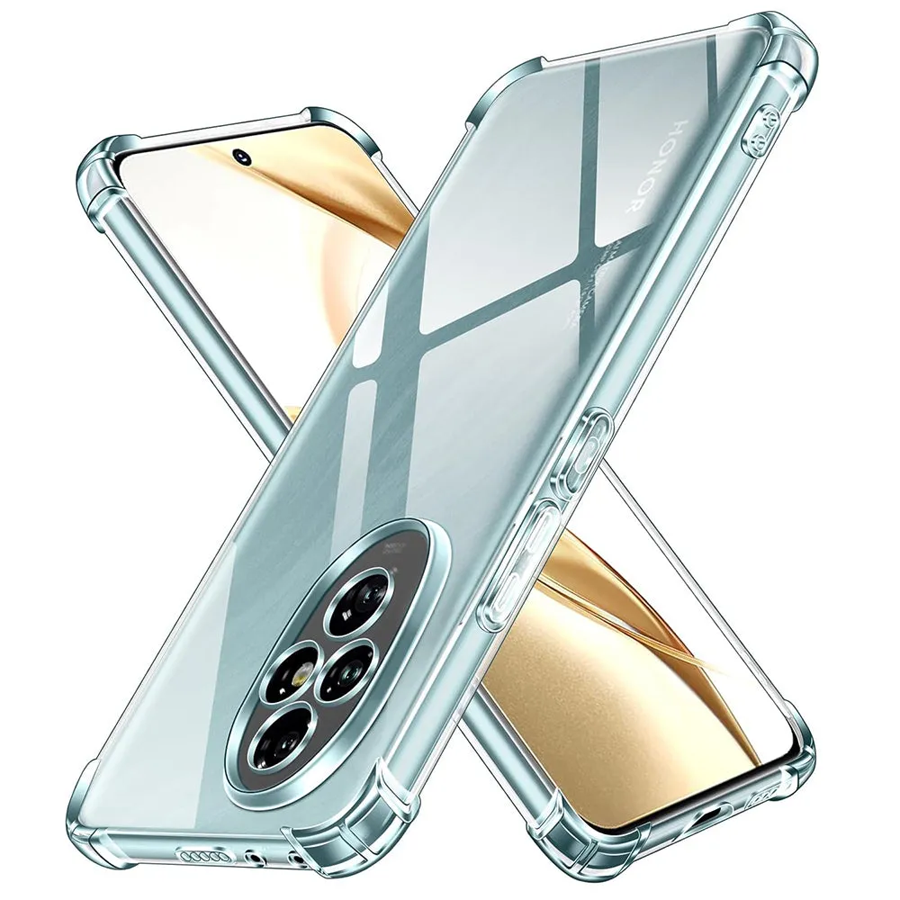 Custodia per Honor 200, Techsuit, Shockproof Clear, Trasparente - immagine 1