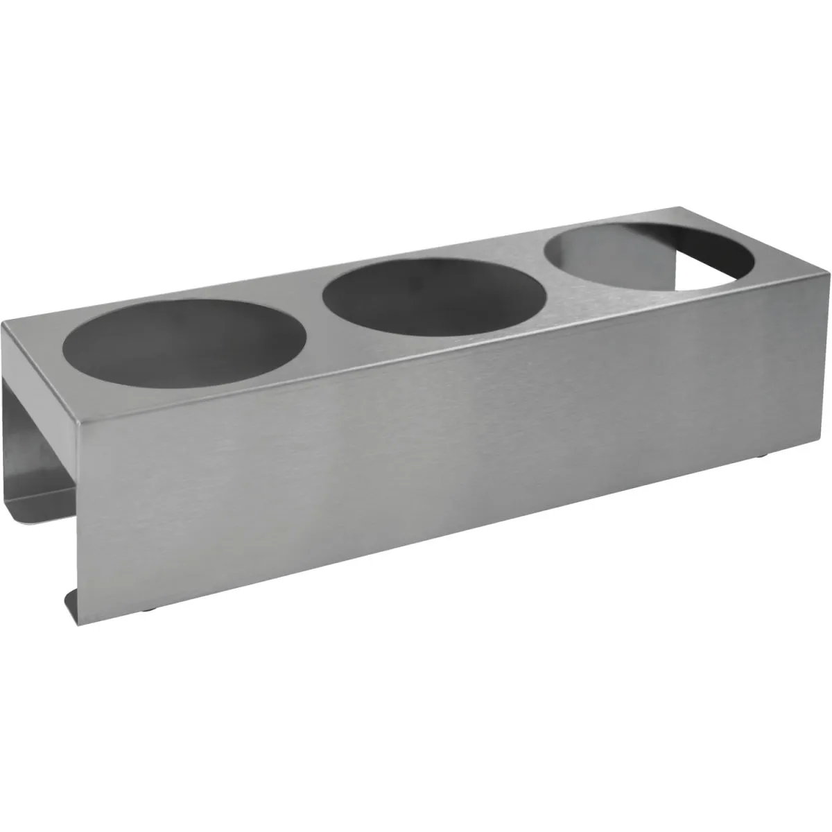 Schneider Supporto rotondo per dosatori; 40x12x10 cm (LxLxH); acciaio inox - immagine 1