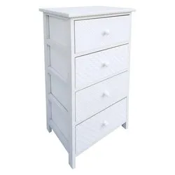 NADYA Cassettiera 4 Cassetti Bianco (40cm) - immagine 1