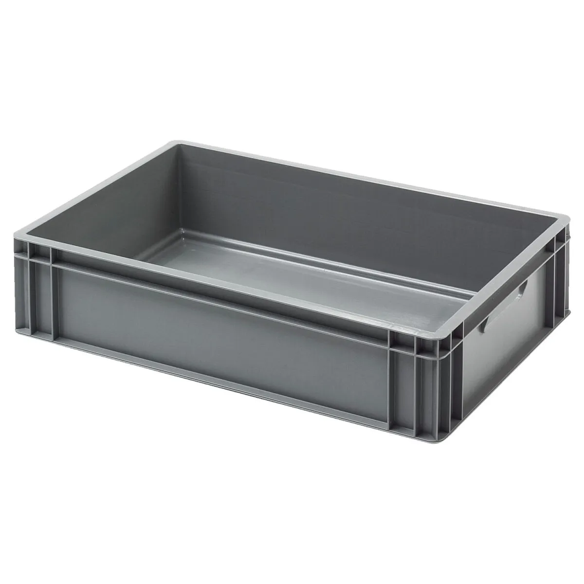 Ringoplast Contenitori impilabili EURO chiusi; 60x40x14.3 cm (LxLxH); grigio - immagine 1