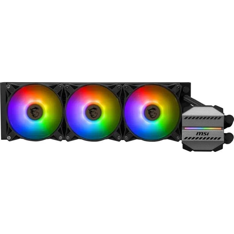Refrigerazione Liquida MSI MAG CORELIQUID M360 ARGB 360mm 3 Ventole Nero - immagine 1