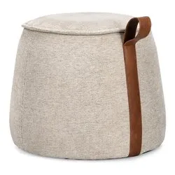 ANILA Pouf Grigio chiaro - immagine 1
