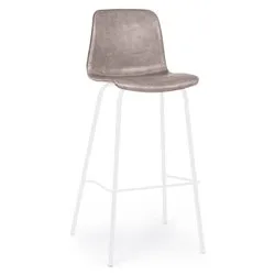 KYRA Sgabello Bianco e Beige vintage - immagine 1