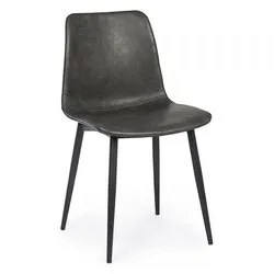 KYRA Sedia Antracite vintage - immagine 1