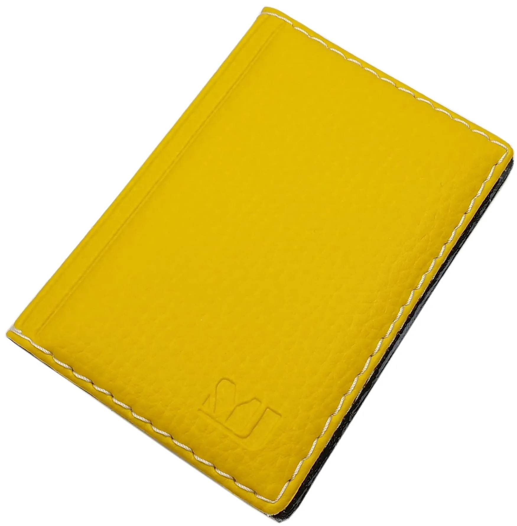 myledershop - Porta carte di credito e biglietti da visita con cuciture a contrasto, 12 scomparti, MJ-Design-Germany, Einheitsgröße, Moderno - immagine 1