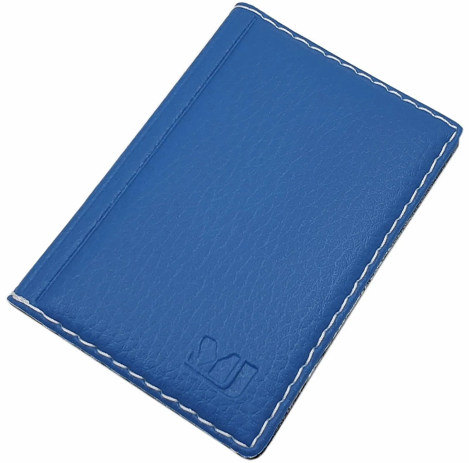 Myledershop Porta Carte in Similpelle con 12 Scompartimenti, Design 2 / Blu, Taglia Unica, Moderno - immagine 1