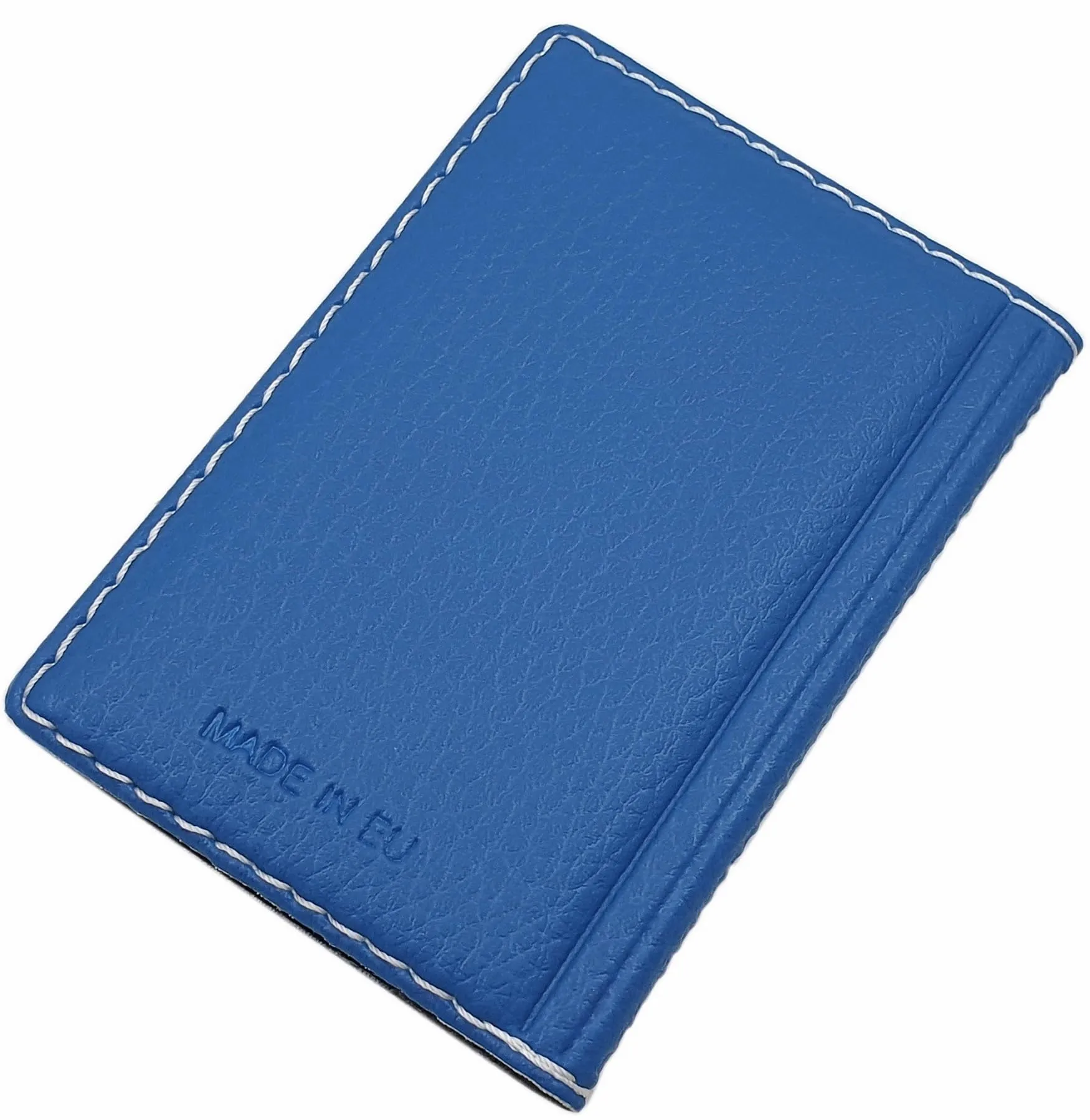 Myledershop Porta Carte in Similpelle con 12 Scompartimenti, Design 2 / Blu, Taglia Unica, Moderno - immagine 2