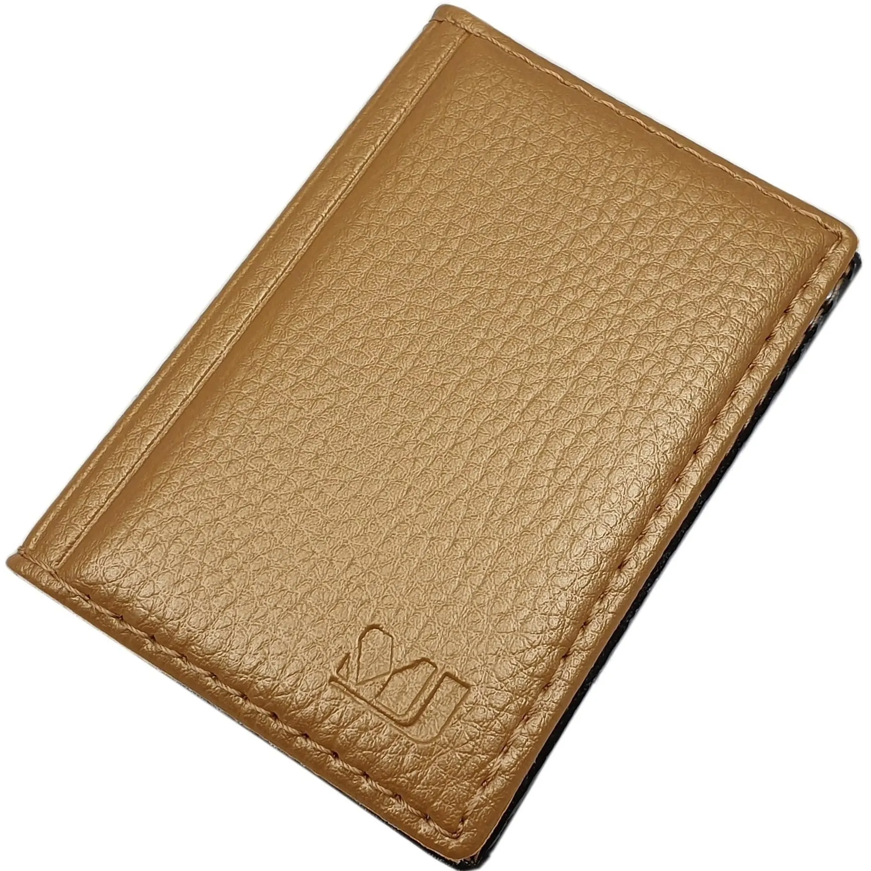 myledershop - Porta carte di credito e biglietti da visita con cuciture a contrasto, 12 scomparti, MJ-Design-Germany, Einheitsgröße, Moderno - immagine 1