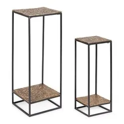 MYSORE Basso Set tavolini Oro - immagine 1