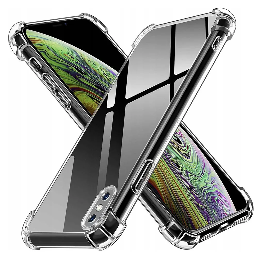 Custodia per Apple iPhone XS Max, Techsuit, Shockproof Clear, Trasparente - immagine 1