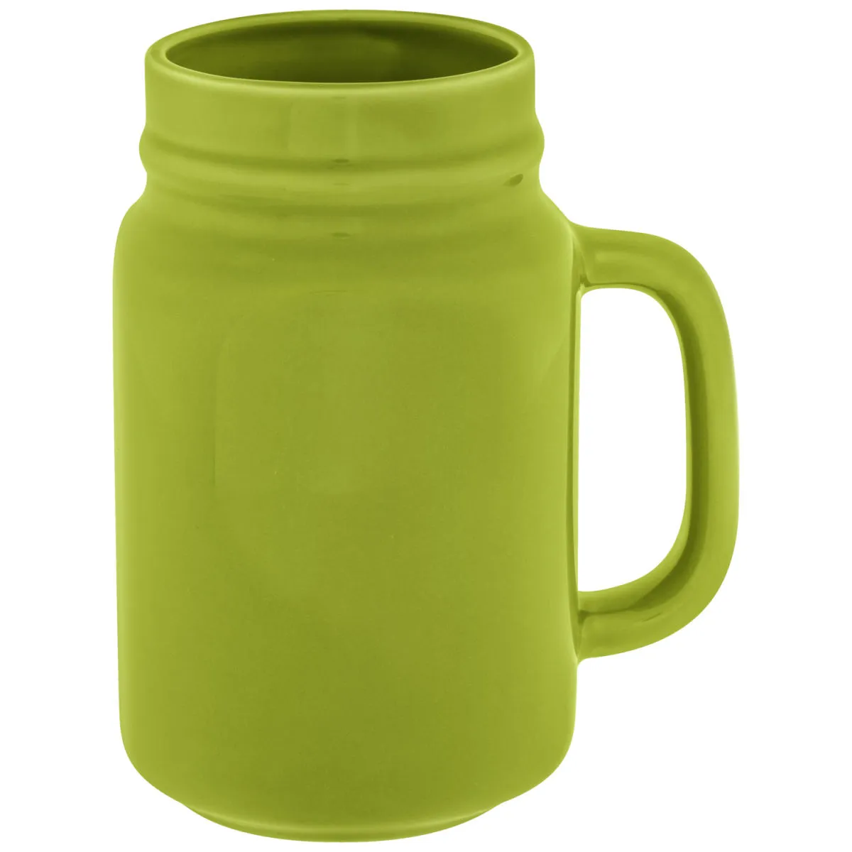 6x PULSIVA Tazze con manico Liv; 480 ml, 8.3x13.2 cm (ØxH); verde; 6 pz. / Pacco - immagine 1