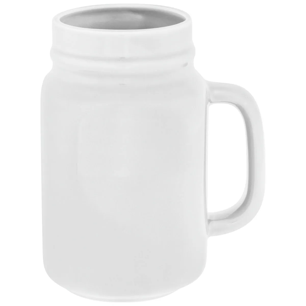 6x PULSIVA Tazze con manico Liv; 480 ml, 8.3x13.2 cm (ØxH); bianco; 6 pz. / Pacco - immagine 1