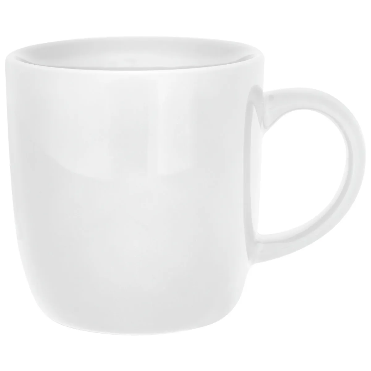 6x PULSIVA Tazza mug Liv; 380 ml, 8.9x9.3 cm (ØxH); bianco; 6 pz. / Pacco - immagine 1
