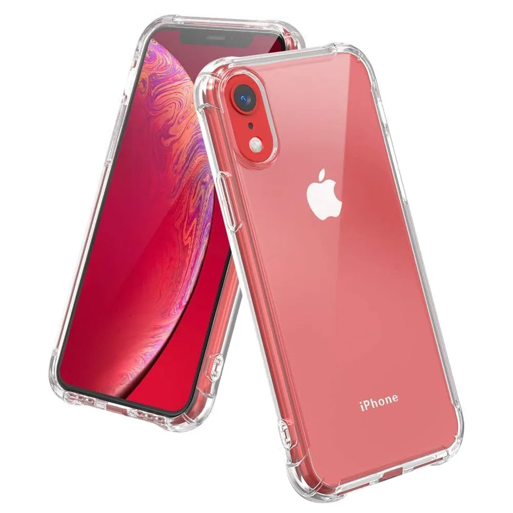 Custodia per Apple iPhone XR, Techsuit, Shockproof Clear, Trasparente - immagine 1