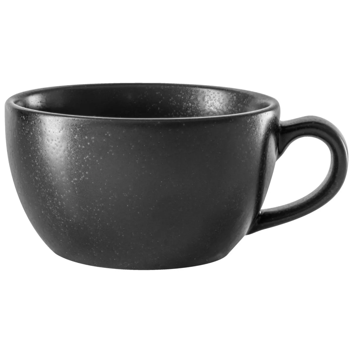 6x VEGA Tazza cappuccino Masca; 200 ml, 9.5x5.5 cm (ØxH); nero; rotonda; 6 pz. / Pacco - immagine 1