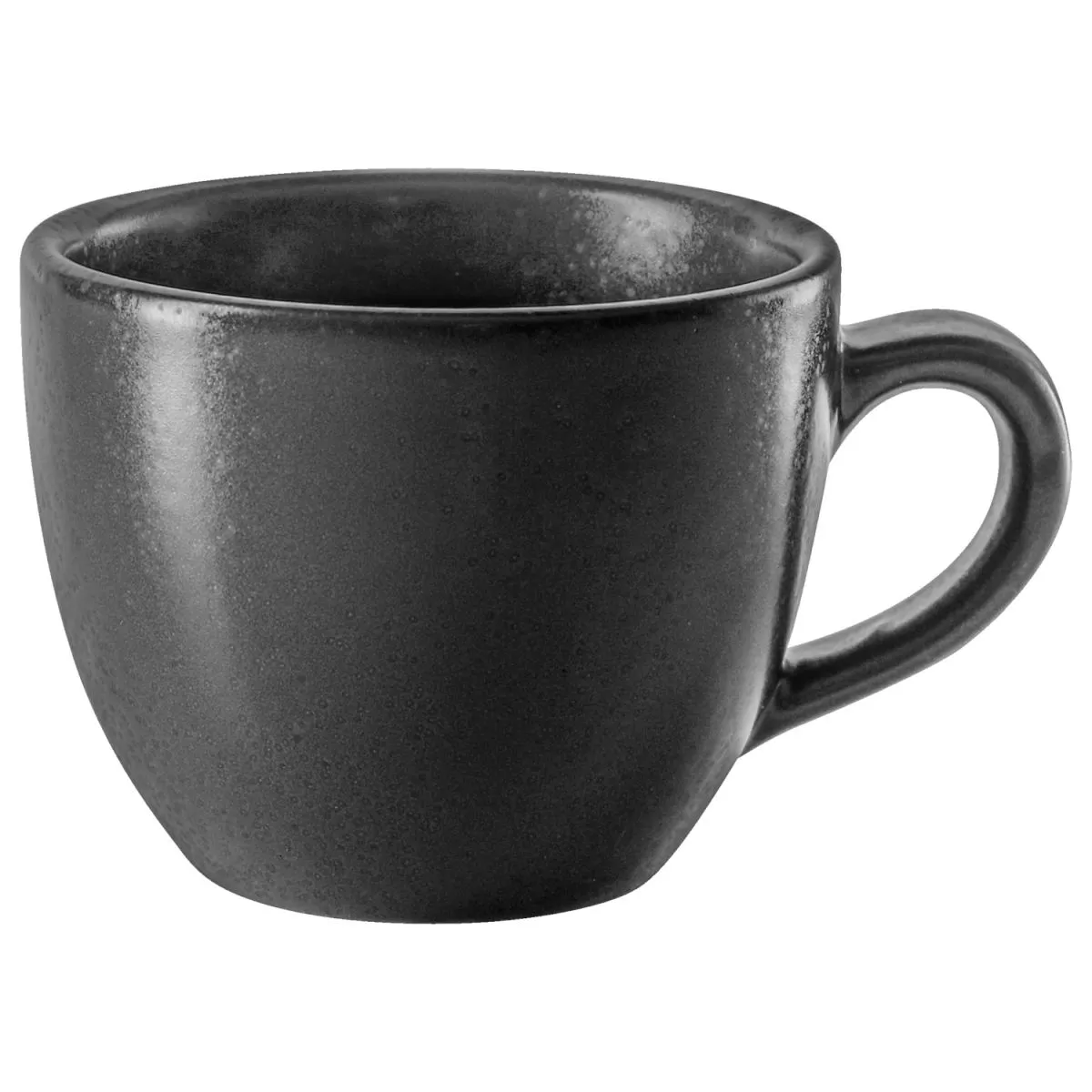 6x VEGA Tazzina caffè Masca; 80 ml, 6.5x5 cm (ØxH); nero; rotonda; 6 pz. / Pacco - immagine 1