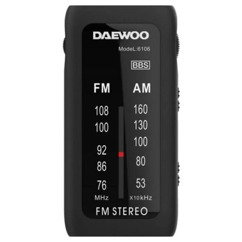 Mini radio portatile Daewoo DW1109 nera - immagine 1