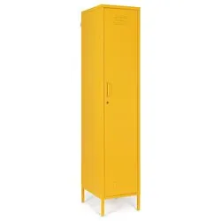 CAMBRIDGE Armadio 1 Anta battente Giallo (45cm) Mobile KIT - immagine 1