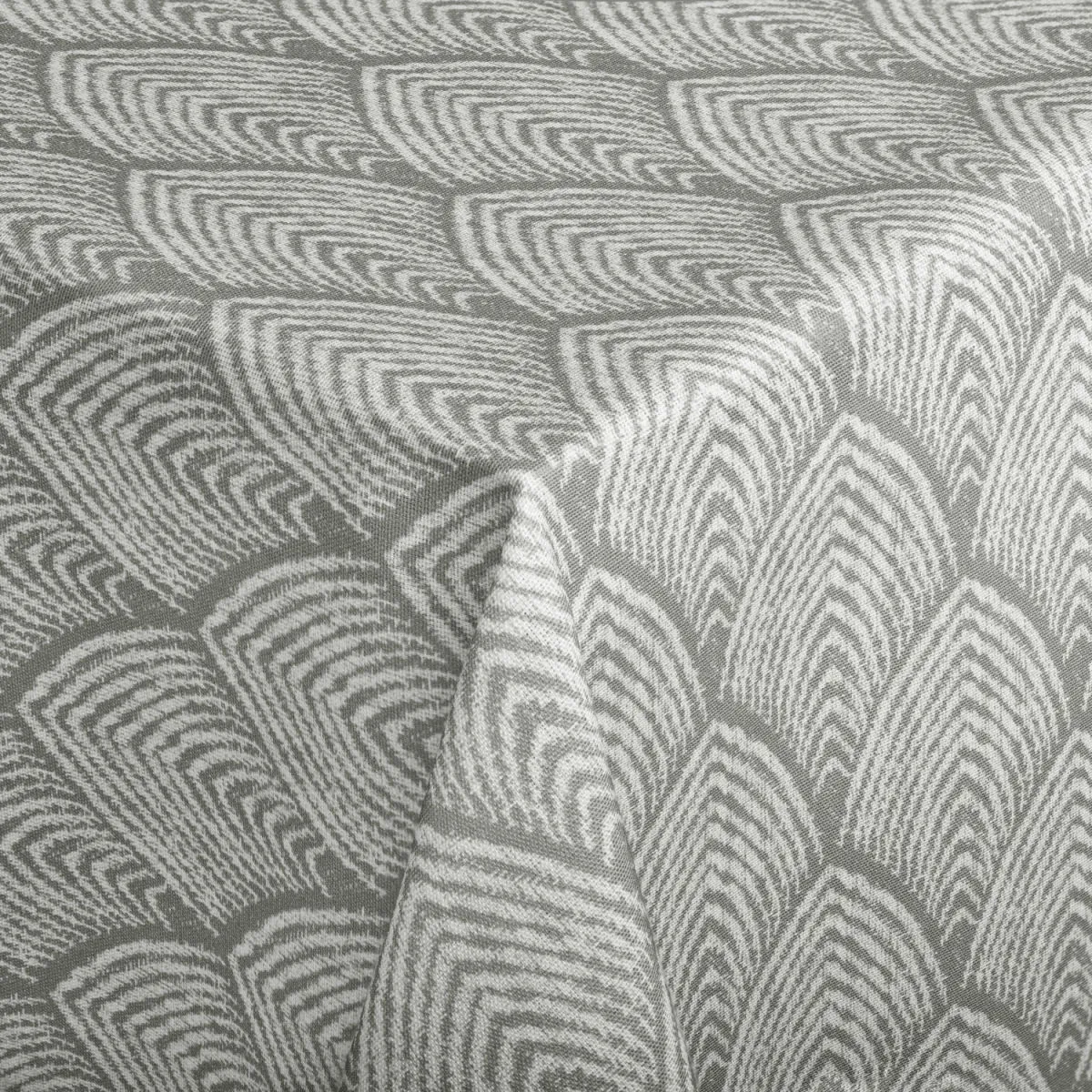 ERWIN M. Tovaglia Leaf rettangolare; 110x140 cm (LxL); grigio; rettangolare - immagine 1
