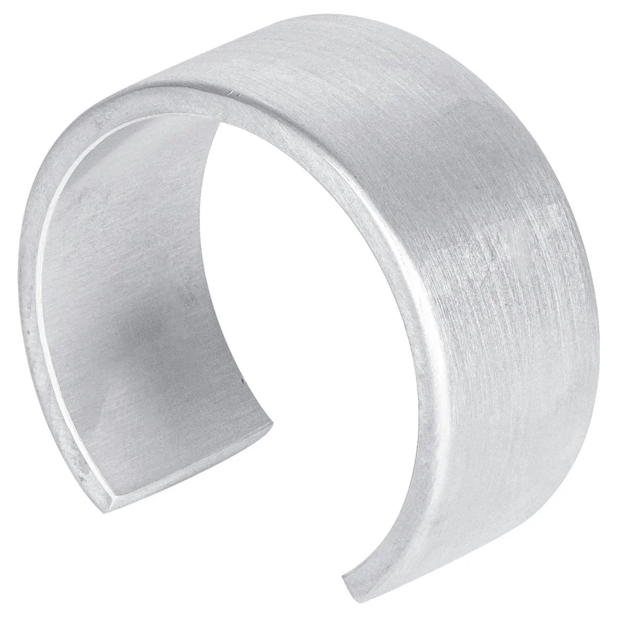 4x VEGA Portatovaglioli ad anello Vitravo; 2x4.5 cm (LxØ); argento; rotonda; 4 pz. / Pacco - immagine 1