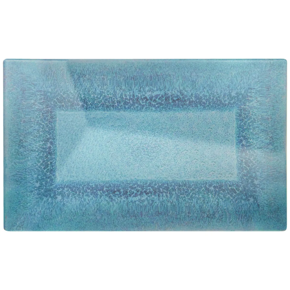 2x VEGA Vassoio Taylor; GN 1/4, 26.5x16.2x2 cm (LxLxH); turchese; rettangolare; 2 pz. / Pacco - immagine 1