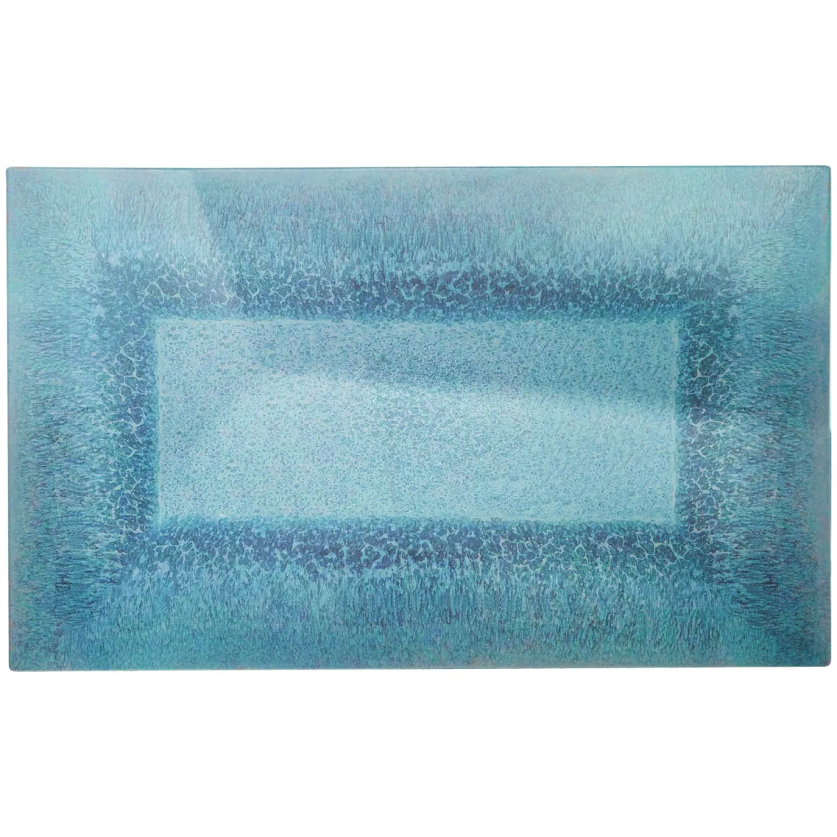 2x VEGA Vassoio Taylor; GN 1/1, 53x32.5x2 cm (LxLxH); turchese; rettangolare; 2 pz. / Pacco - immagine 1