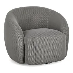 ONERVA Girevole Poltrona Grigio scuro - immagine 1