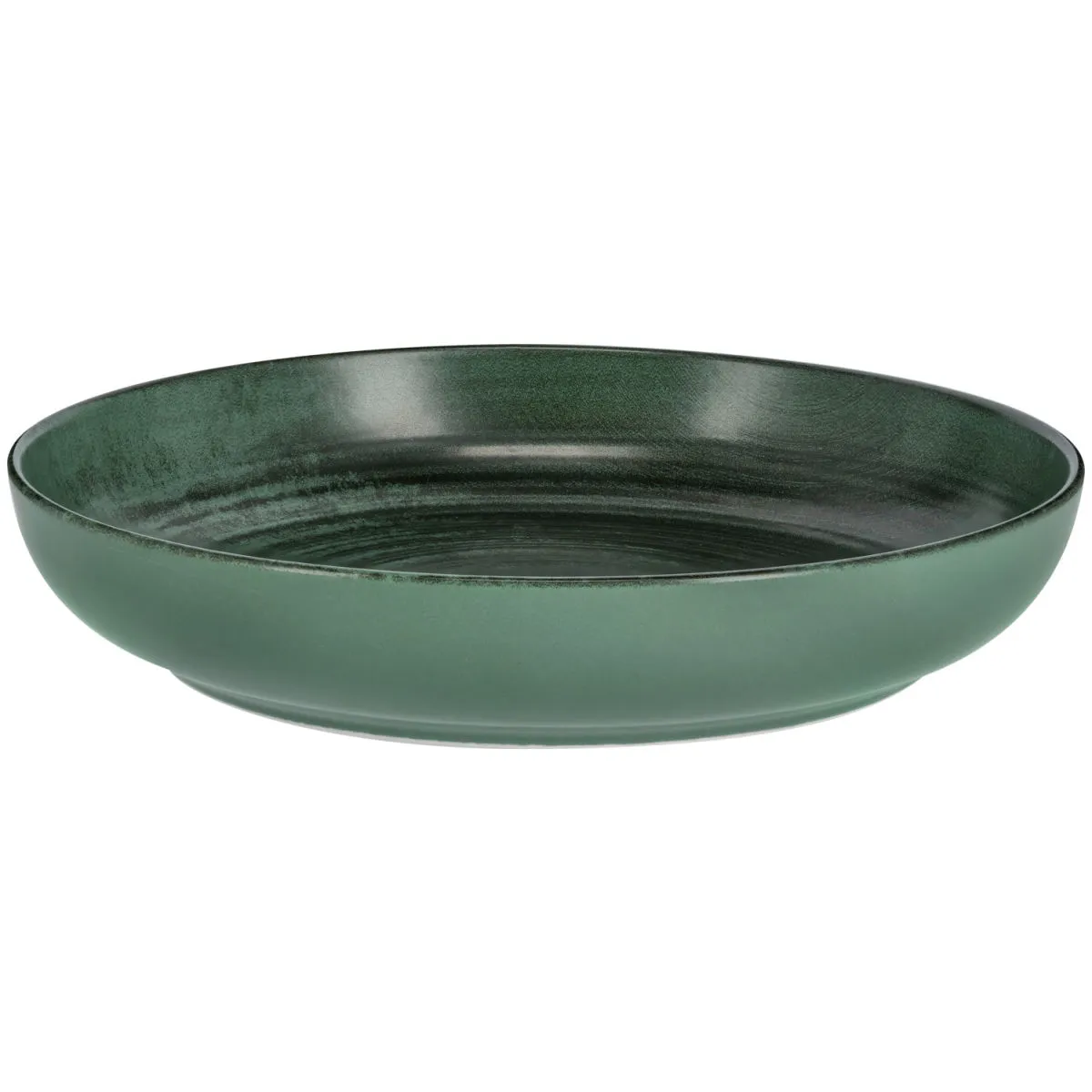 6x VEGA Piatto Etana fondo; 700 ml, 22x4 cm (ØxH); verde; rotonda; 6 pz. / Pacco - immagine 1