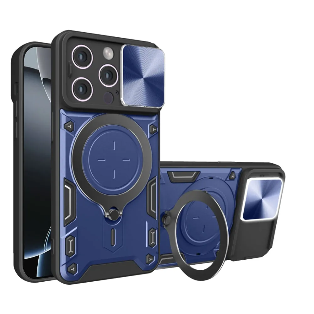 Custodia per Apple iPhone 16 Pro, Techsuit, CamGuard Pro, Blu - immagine 1