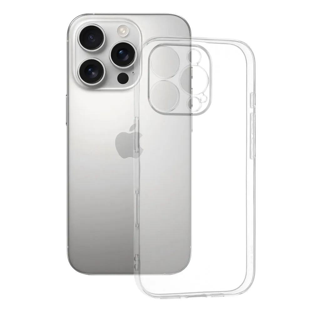 Custodia per Apple iPhone 16 Pro, Techsuit, Chiara, Trasparente - immagine 1