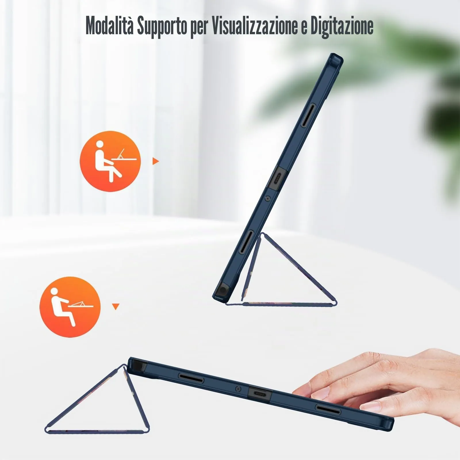 FINTIE Cover + Pellicola per Samsung Galaxy Tab A11+ / A9+ 11" (2025/2023) - immagine 5