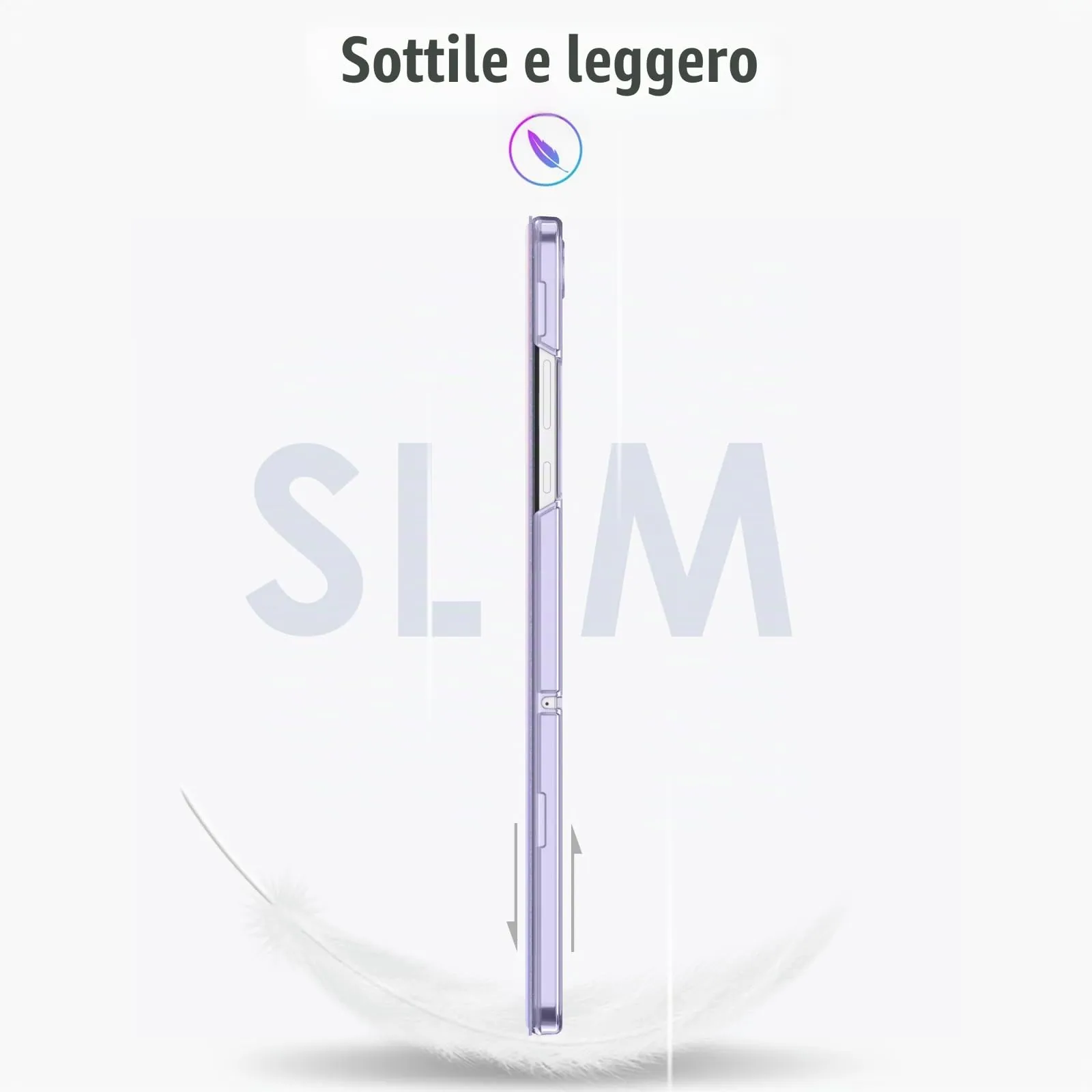 FINTIE Cover + Pellicola per Samsung Galaxy Tab A11+ / A9+ 11" (2025/2023) - immagine 4