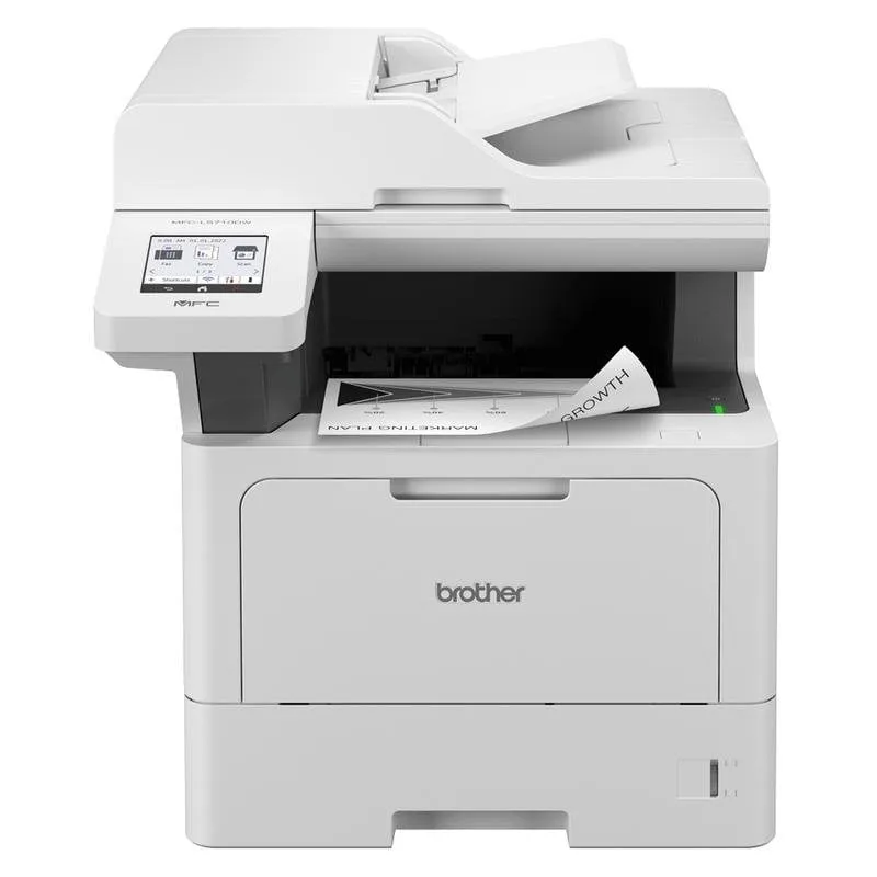 Multifunzione Brother MFC-L5710DW Laser Mono WiFi Ethernet Fax Stampa Fronte/Retro ADF - immagine 1