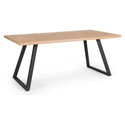 DUKAT Tavolo Fisso Nero (180x90cm) - immagine 1
