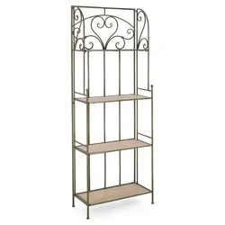 GUENDA Scaffale arredo Verde scuro (60x165hcm) - immagine 1