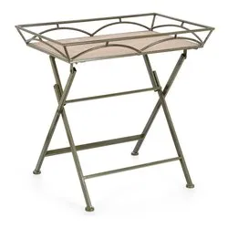 GUENDA Tavolino Verde scuro (65cm) - immagine 1