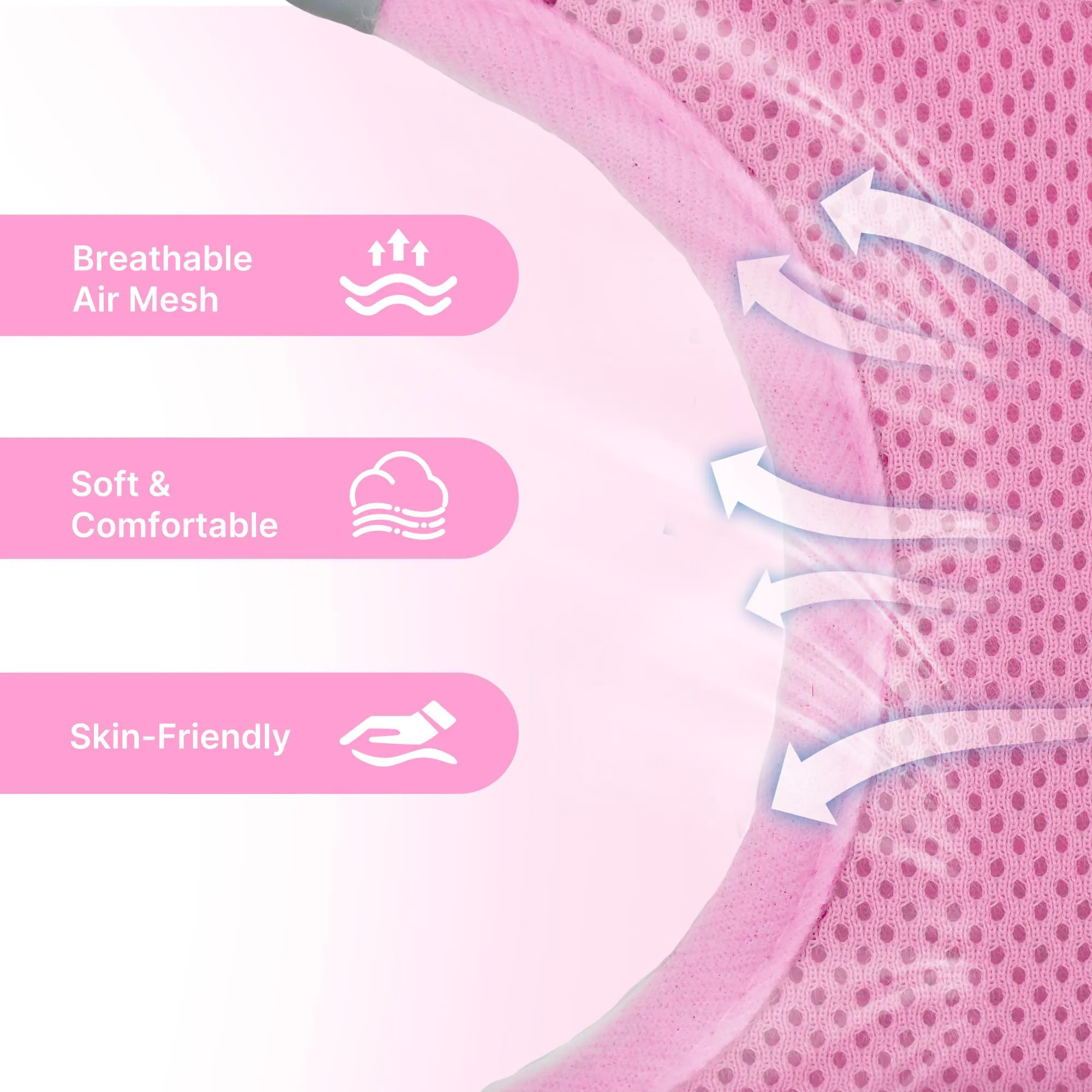 Pawsailor Pettorina Cane Taglia Piccola con Guinzaglio Anti-tiro Rosa L - immagine 3