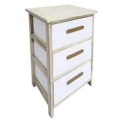 REKA Cassettiera 3 Cassetti Bianco (40cm) - immagine 1