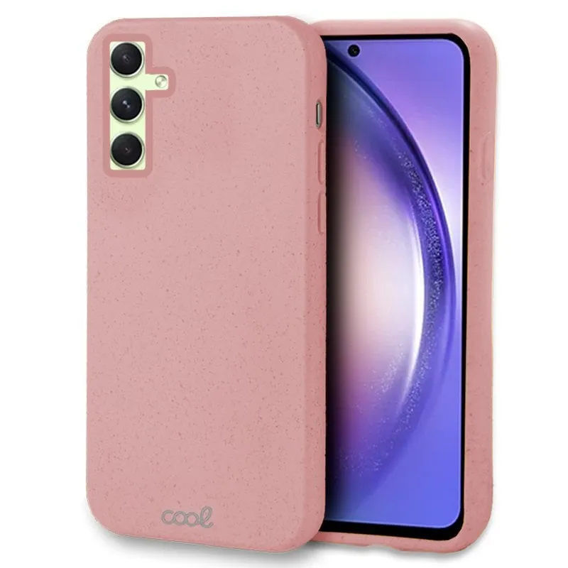 Custodia eco biodegradabile rosa freddo per Samsung Galaxy A54 5G A546 - immagine 1