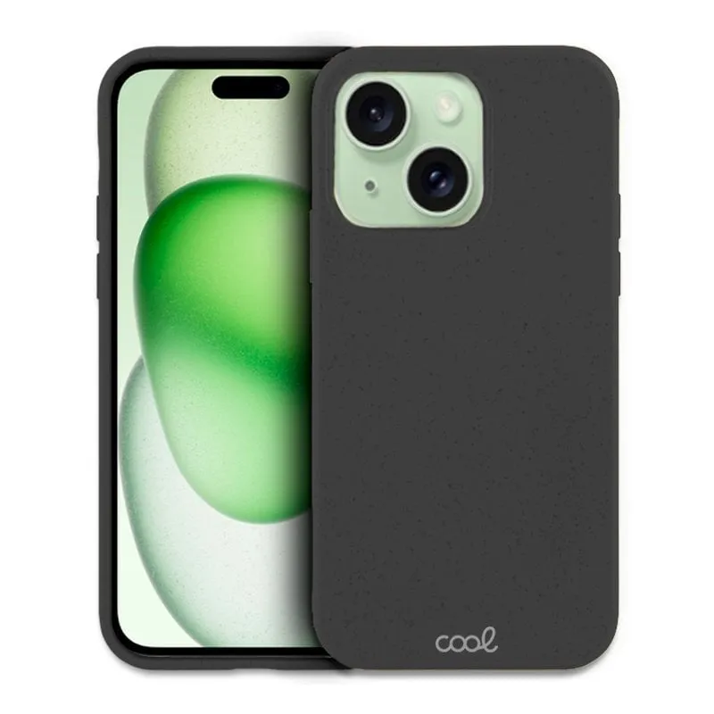 Fantastica custodia ecologica biodegradabile nera per iPhone 15 Plus - immagine 1