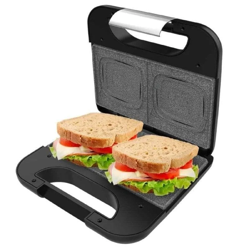 Sandwichera Cecotec Rock'nToast Square 800W inox rivestimento antiaderente - immagine 1
