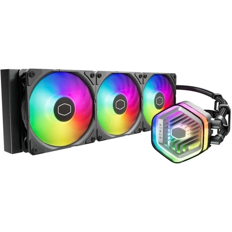 Refrigerazione Liquida Cooler Master MasterLiquid 360 ATMOS 360mm 3 Ventole ARGB - immagine 1